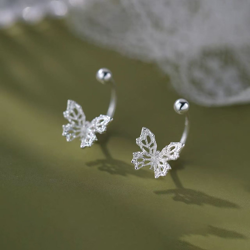 Pendientes de tuerca con cuent - Beading Needle Fine reseña y precio