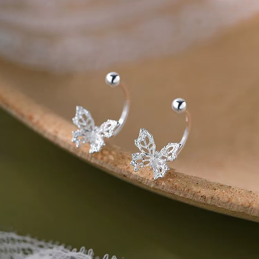 Pendientes de tuerca con cuent - Beading Needle Fine reseña y precio