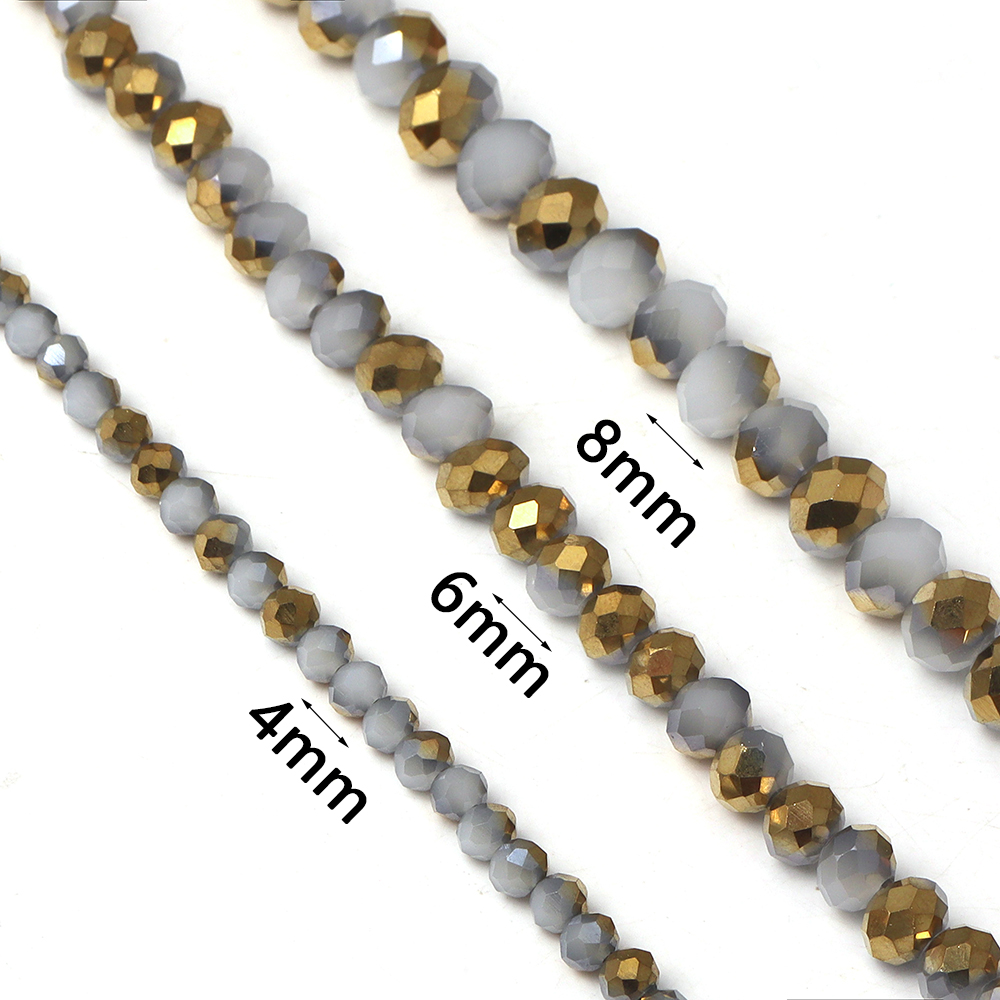Cuentas de cristal facetadas d - Jewelry Making Beginners reseña y precio