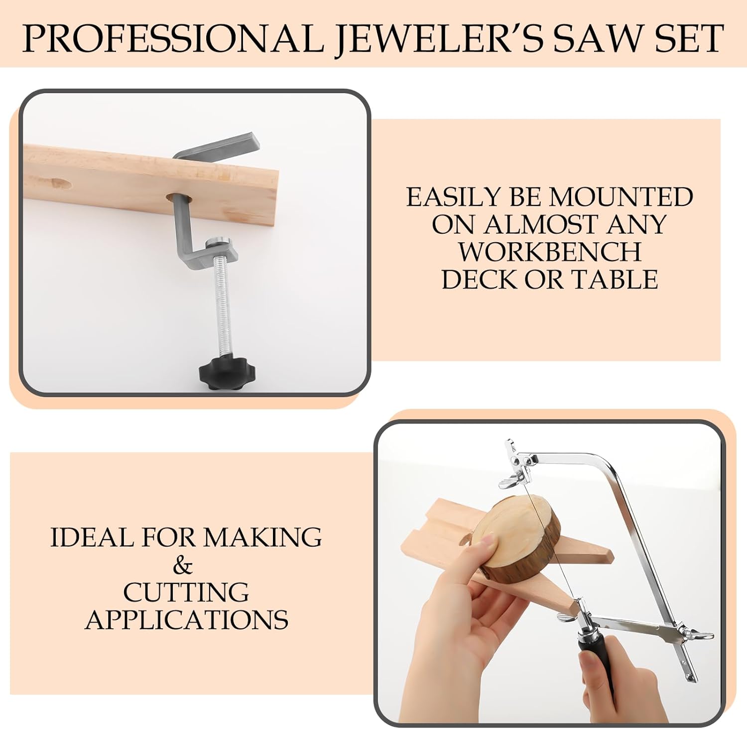 Juego de sierras de joyero aju - Jewelry Making Table reseña y precio