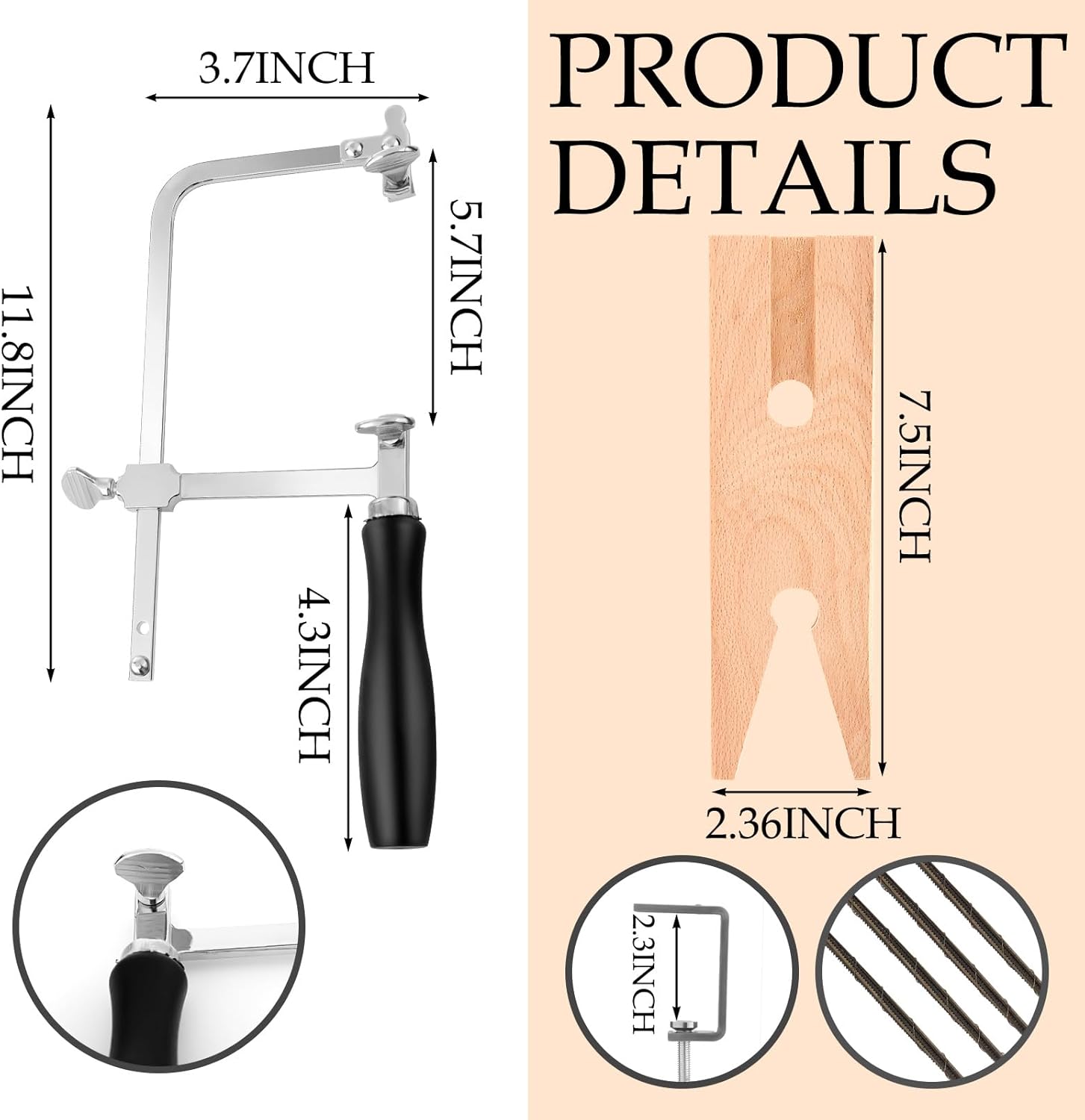 Juego de sierras de joyero aju - Jewelry Making Table reseña y precio