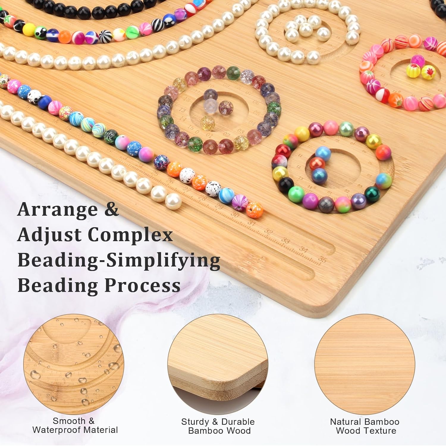 Tablero de diseño de cuentas d - Jewelry Making Table reseña y precio