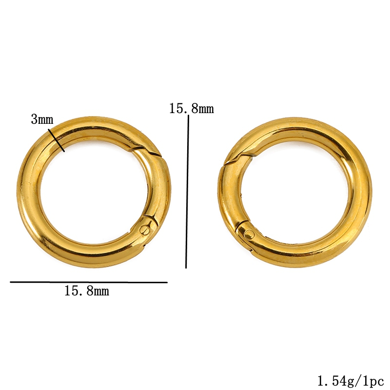 2 cierres de acero inoxidable, - Jewelry Making Ring Tool reseña y precio