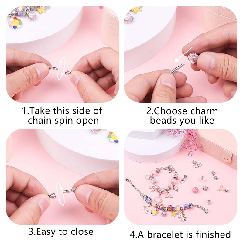  ﻿ Set de Pulseras DIY para N - Jewelry Making Qc reseña y precio