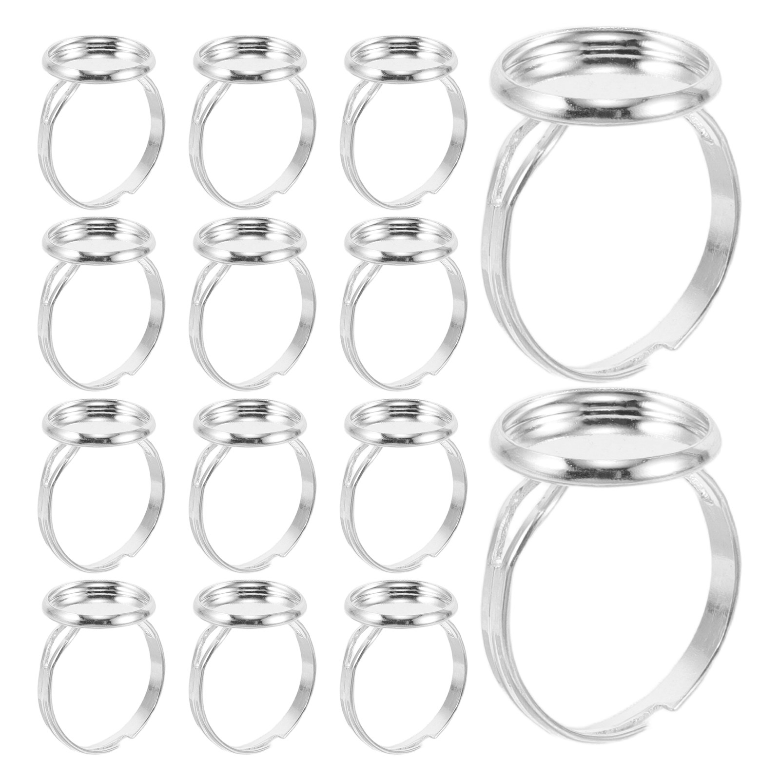 60 piezas de bases de anillos  - Jewelry Making Ring Tool reseña y precio