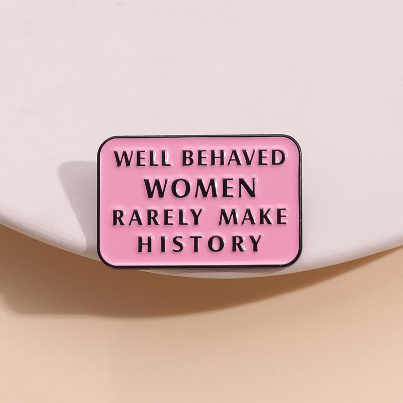 Broches de Esmalte Girl Power, - Jewelry Making The Well reseña y precio