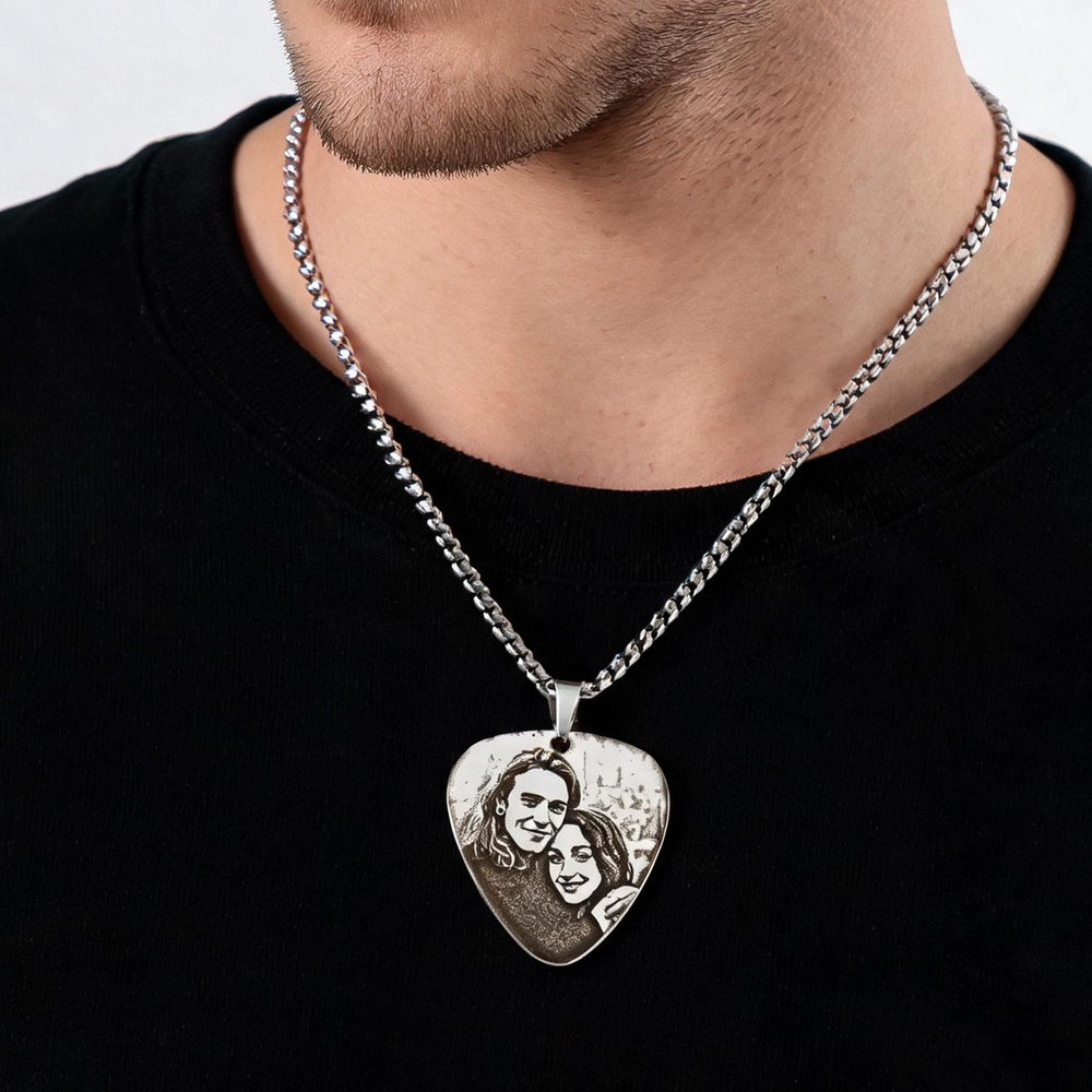 Collar con colgante de imagen  - Making Custom Jewelry reseña y precio