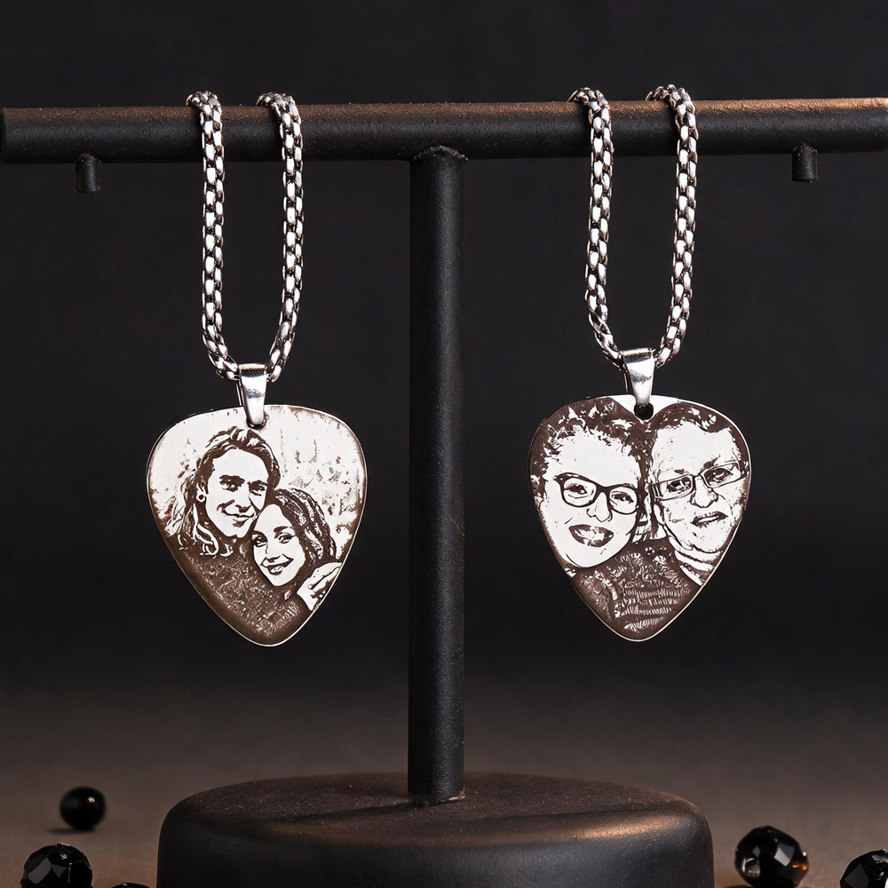 Collar con colgante de imagen  - Making Custom Jewelry reseña y precio