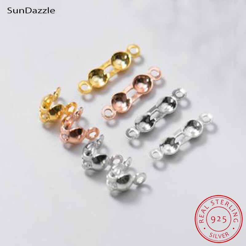 4 piezas de Plata de Ley 925 a - Jewelry Making Pieces reseña y precio