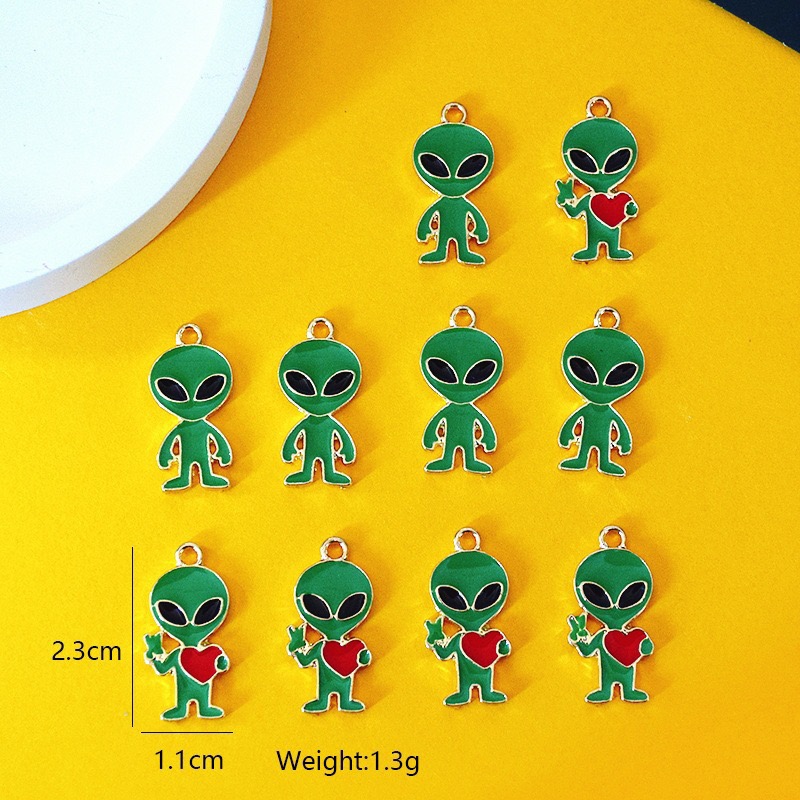 10 piezas de colgantes de alea - Jewelry Making Party reseña y precio