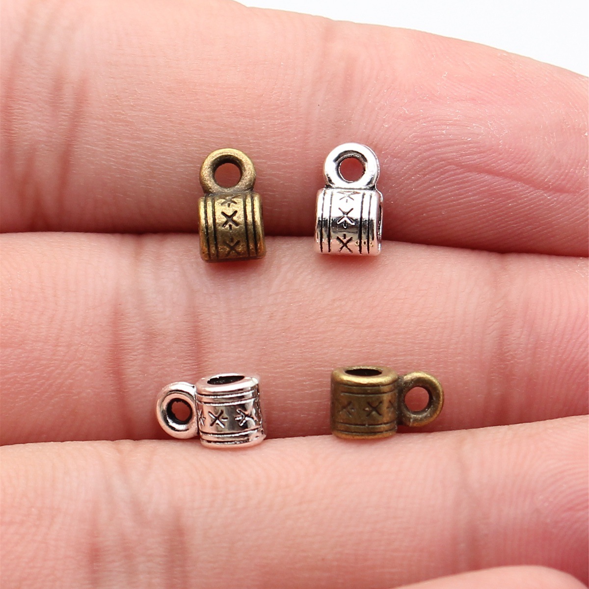 Abalorios de Corazón Doble Hue - Jewelry Making For Couples reseña y precio