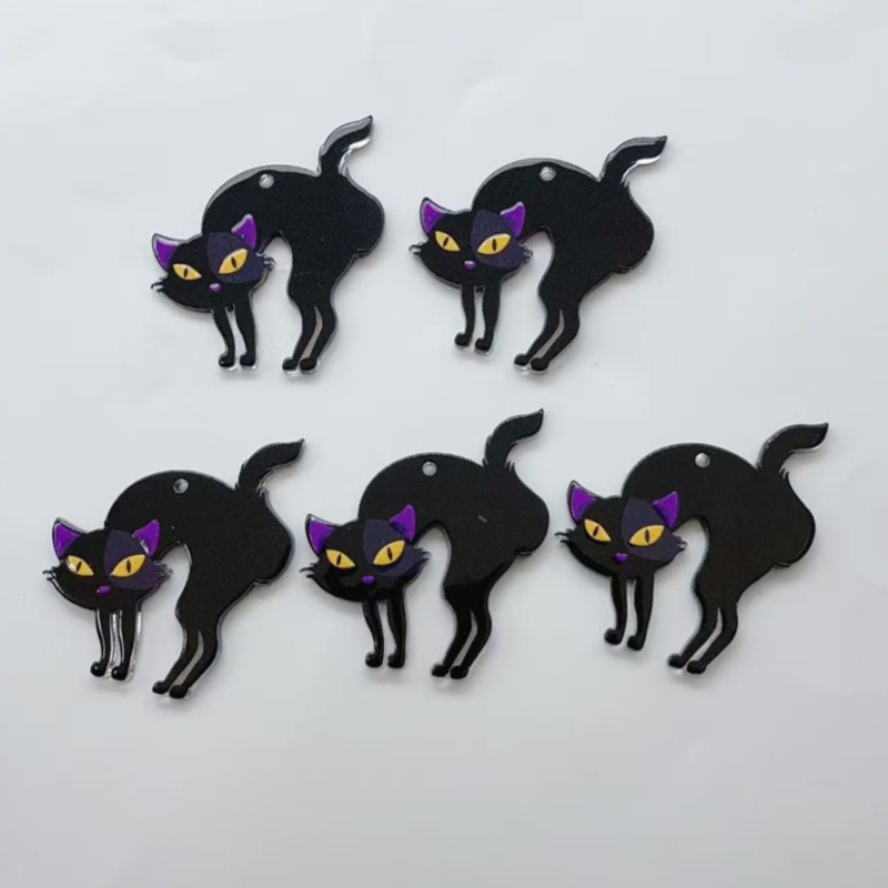 10 piezas de colgantes de gato - Jewelry Making Party reseña y precio