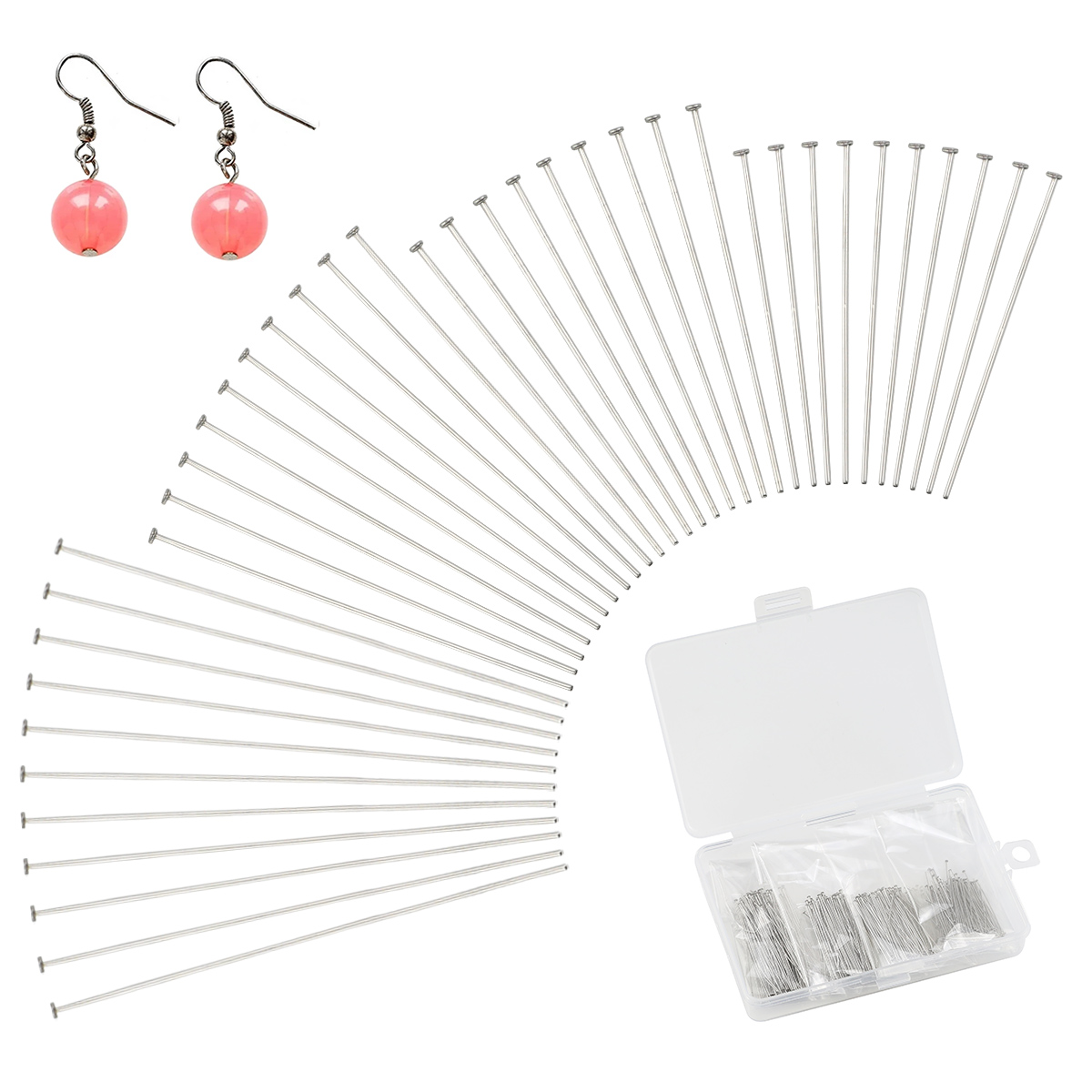 Pin plano de acero inoxidable, - Beading Needle Fine reseña y precio