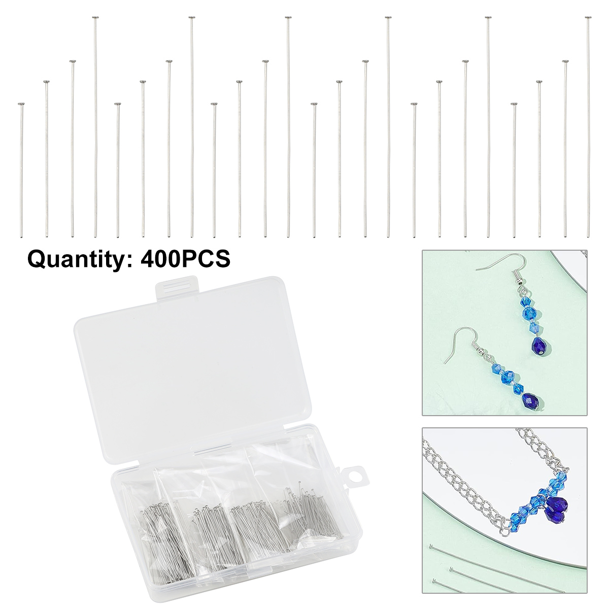 Pin plano de acero inoxidable, - Beading Needle Fine reseña y precio