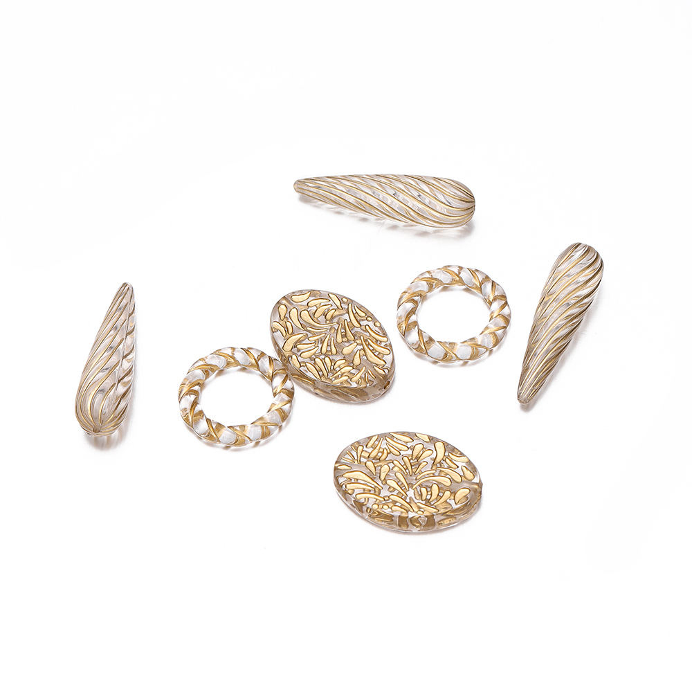 20 piezas-Cuentas acrílicas pa - Jewelry Making Drawing reseña y precio
