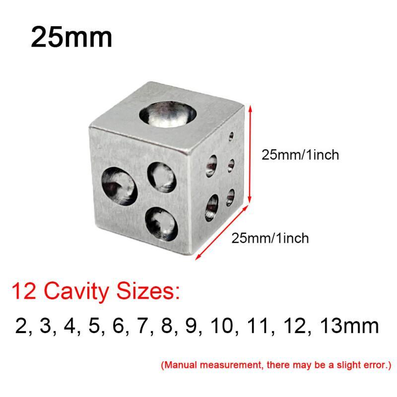 Bloque Dapping cuadrado con ca - Jewelry Making Table reseña y precio