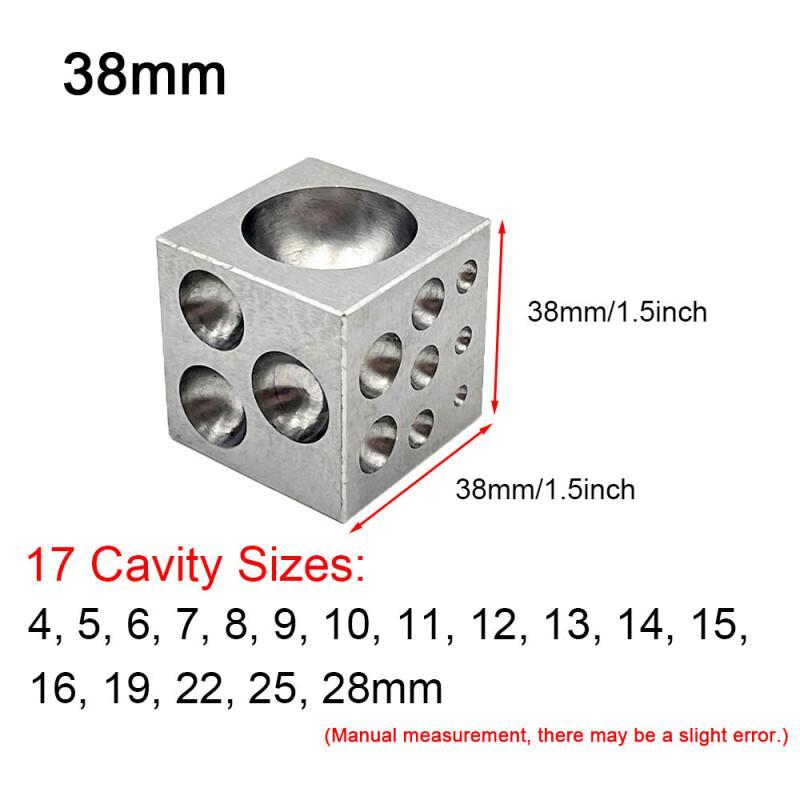 Bloque Dapping cuadrado con ca - Jewelry Making Table reseña y precio