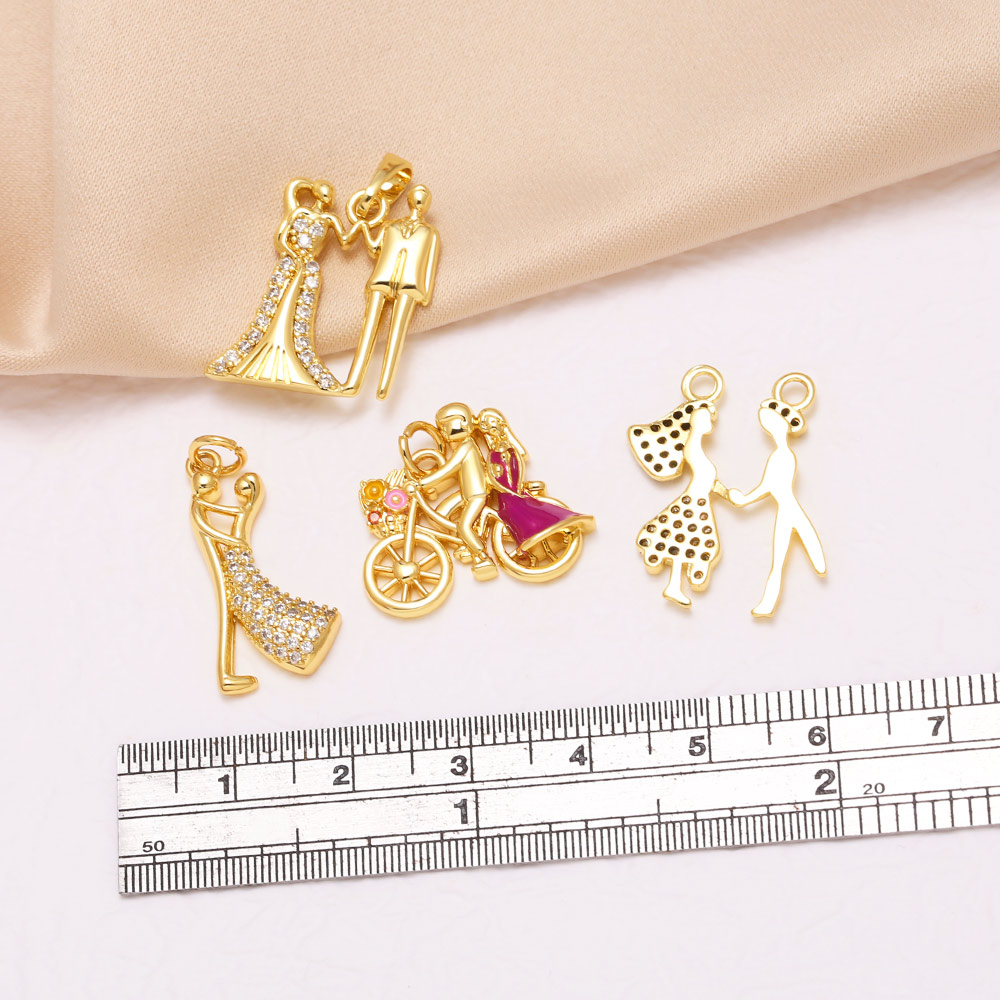 OCESRIO Colgante de pareja cha - Jewelry Making For Couples reseña y precio