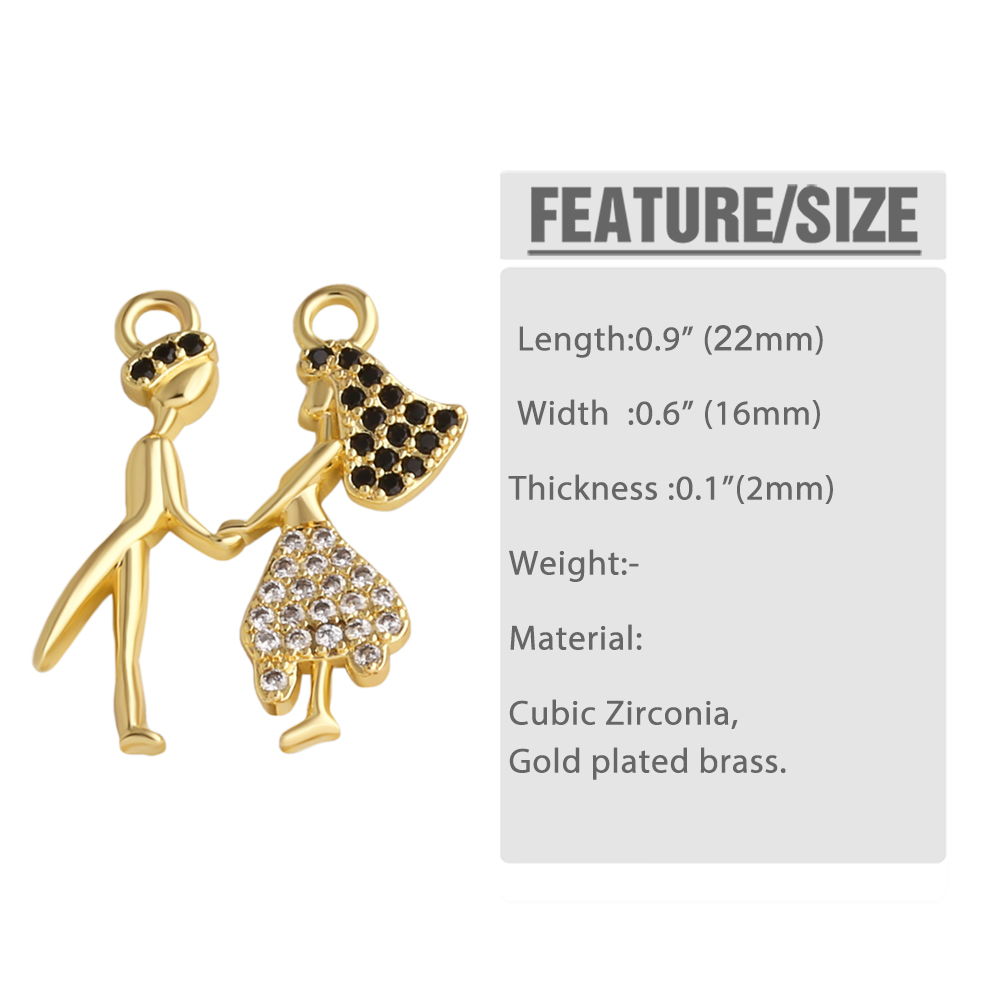 OCESRIO Colgante de pareja cha - Jewelry Making For Couples reseña y precio