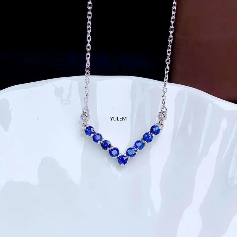 YULEM-abalorios de zafiro Natu - Jewelry Making University reseña y precio