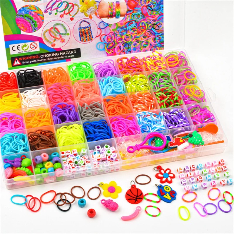 4300+ Piezas de Bandas Elástic - Jewelry Making Pieces reseña y precio