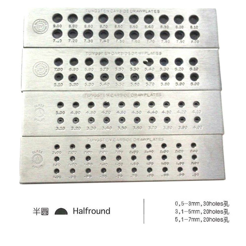 Placas de carburo de tungsteno - Jewelry Making Drawing reseña y precio