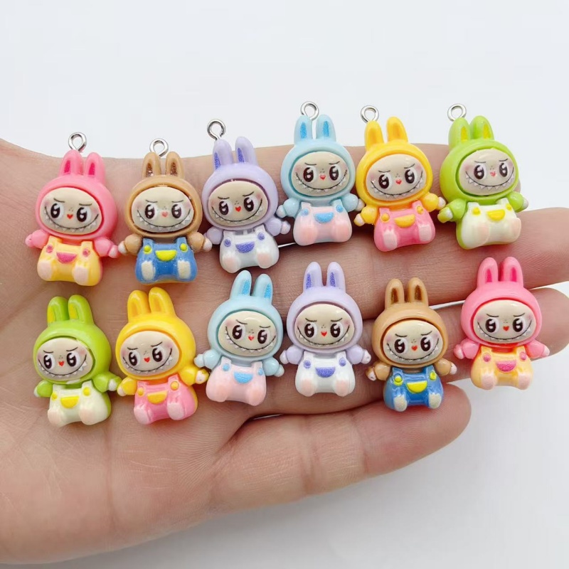 10 piezas de dijes de resina K - Jewelry Making Party reseña y precio