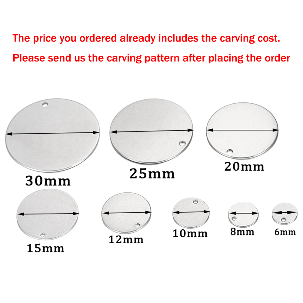 100 unids/lote logotipo grabad - Making Custom Jewelry reseña y precio