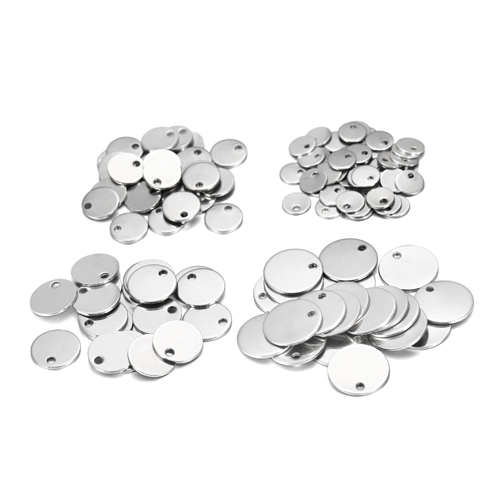 100 unids/lote logotipo grabad - Making Custom Jewelry reseña y precio