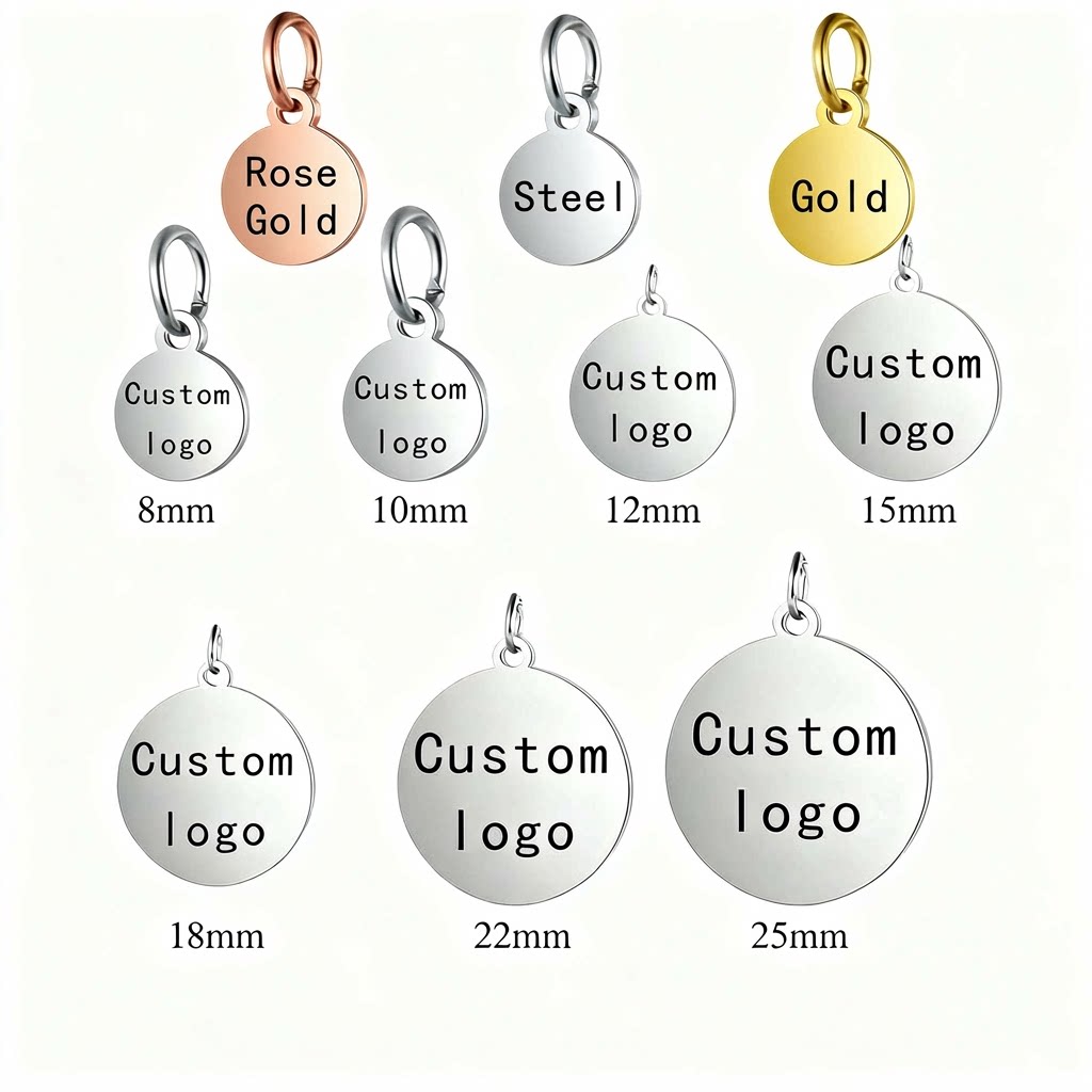 30 Etiquetas de Metal Personal - Making Custom Jewelry reseña y precio