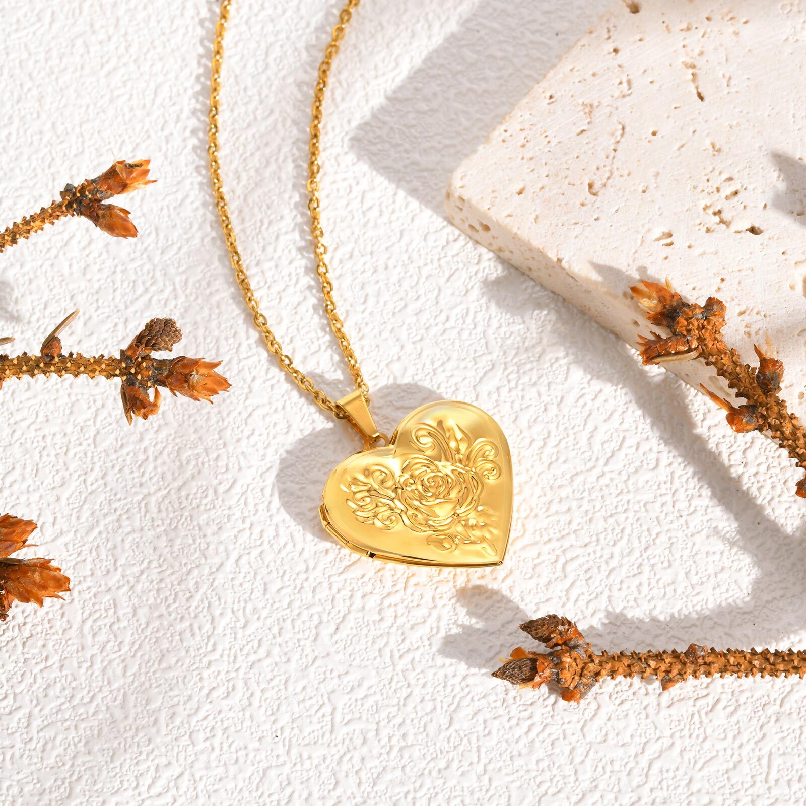 Collar con colgante de corazón - Making Custom Jewelry reseña y precio