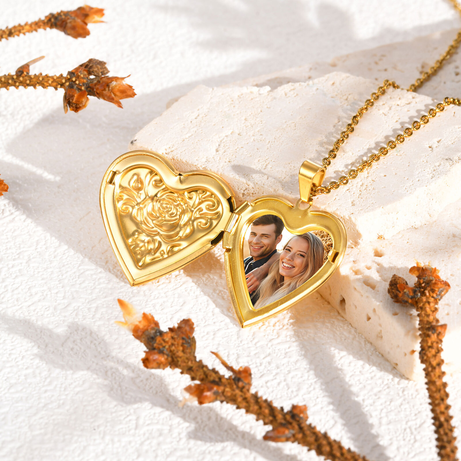 Collar con colgante de corazón - Making Custom Jewelry reseña y precio