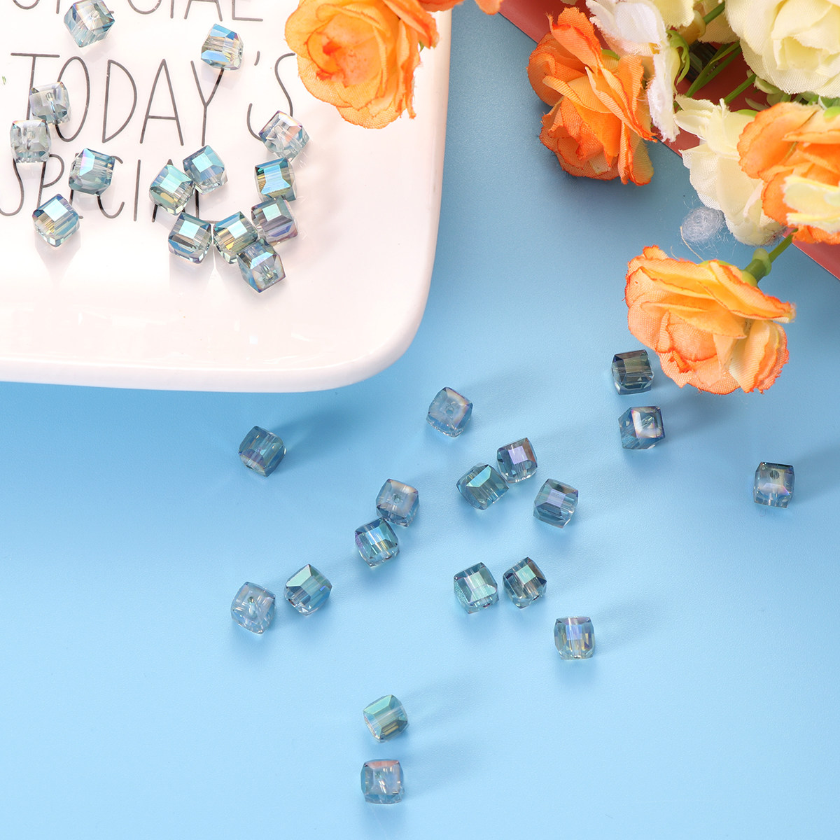 50 piezas de cuentas de crista - Jewelry Making The Well reseña y precio