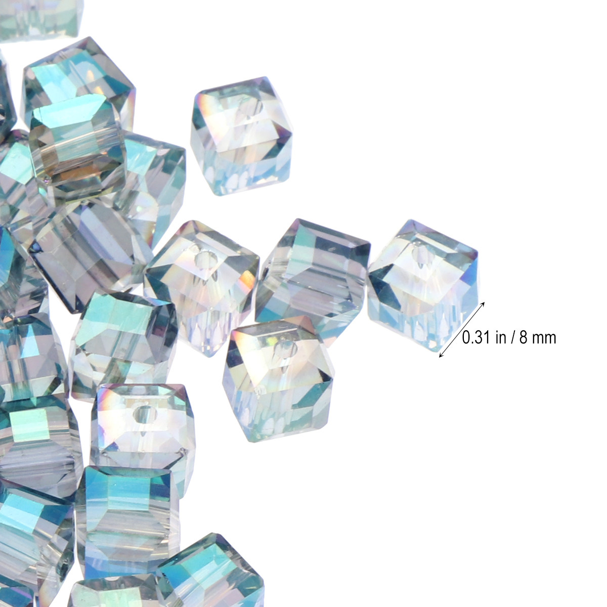 50 piezas de cuentas de crista - Jewelry Making The Well reseña y precio