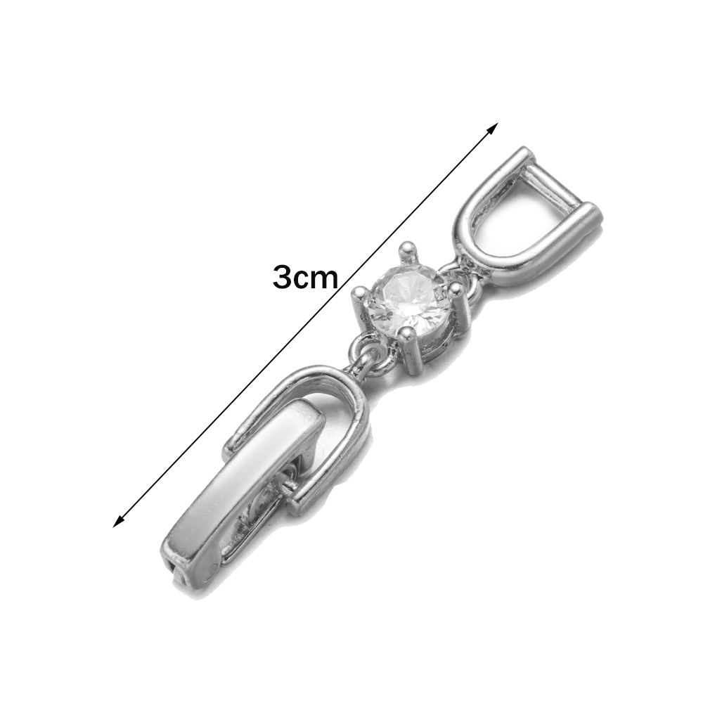 Juego de 5 cierres de extensió - Jewelry Making Pieces reseña y precio