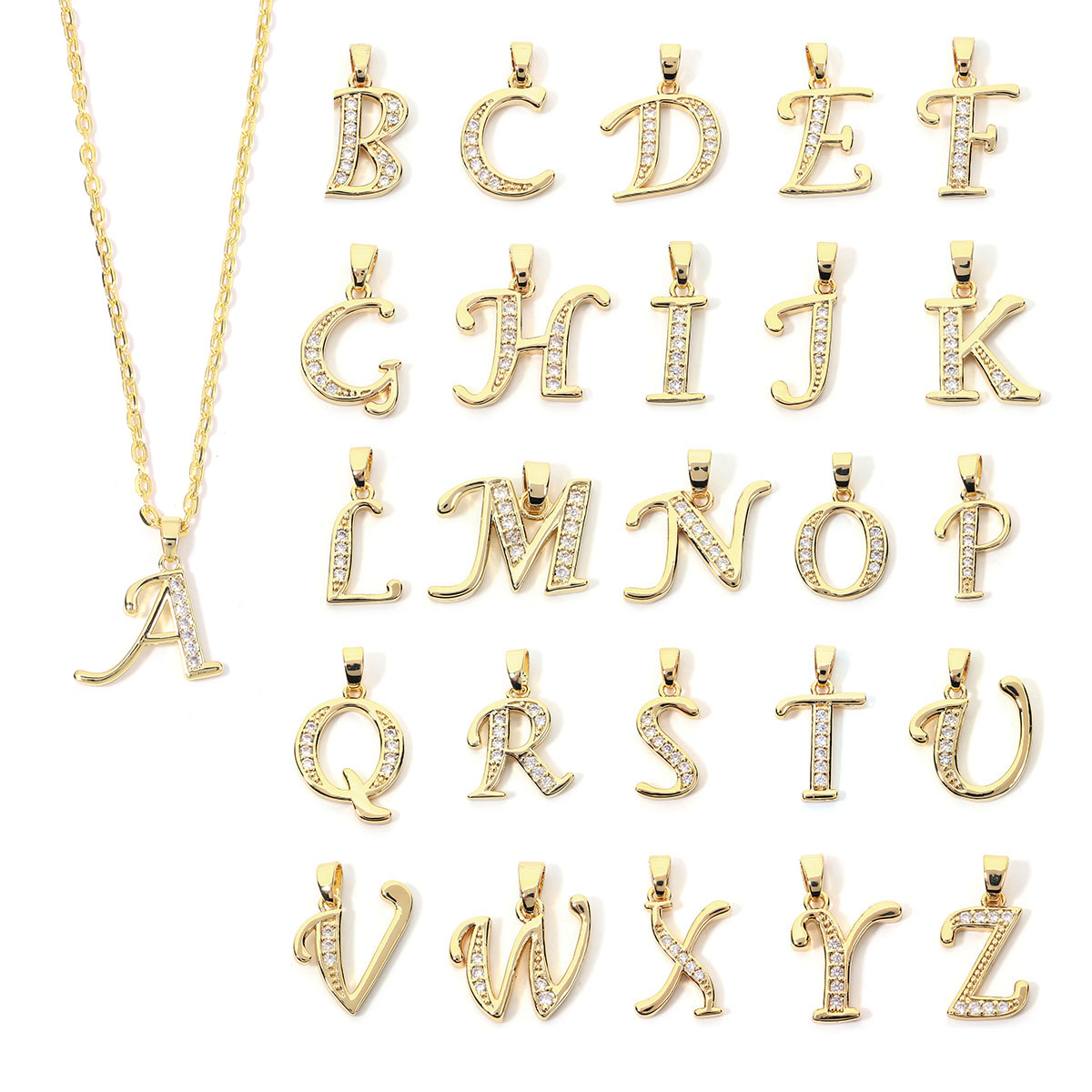 Colgante de metal con letra de - Making Custom Jewelry reseña y precio