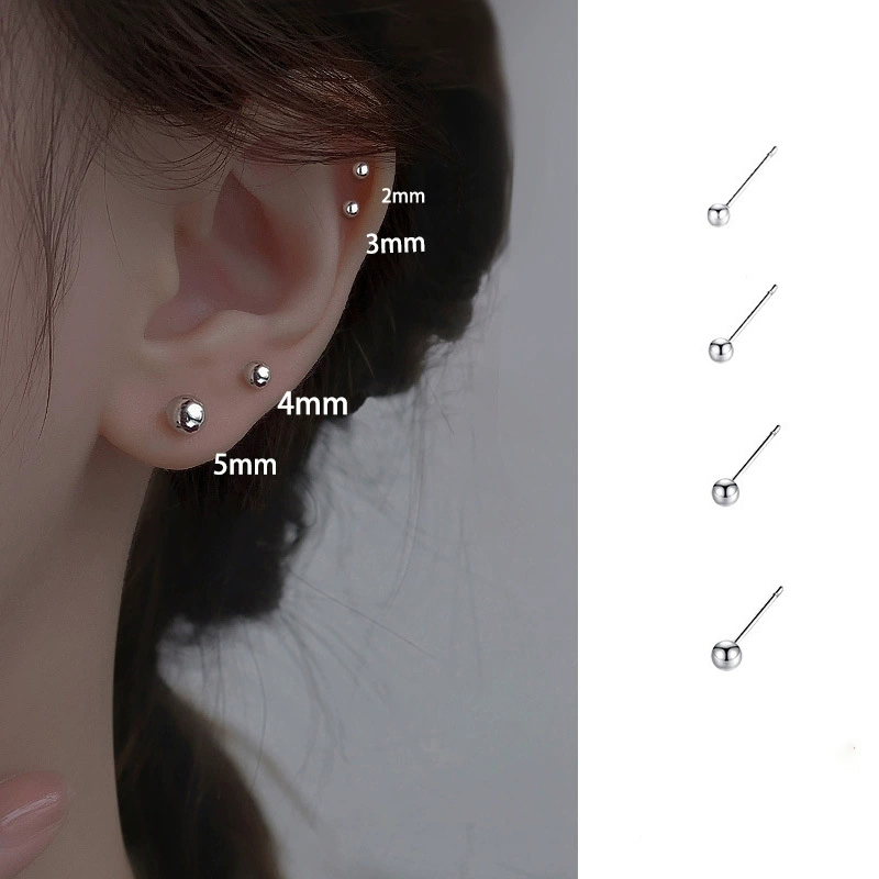 Pendientes de botón clásicos u - Beading Needle Fine reseña y precio