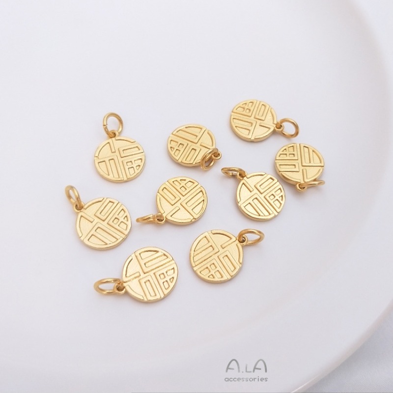 Colgante de Oro de Arena Vietn - Jewelry Making Vietnam reseña y precio
