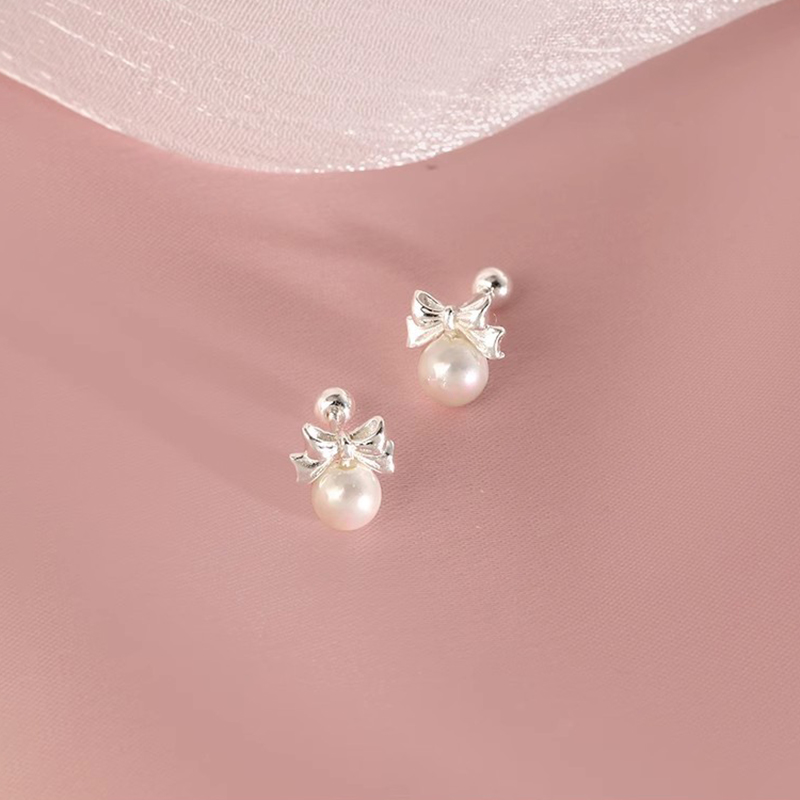 Pendientes de tuerca con cuent - Beading Needle Fine reseña y precio