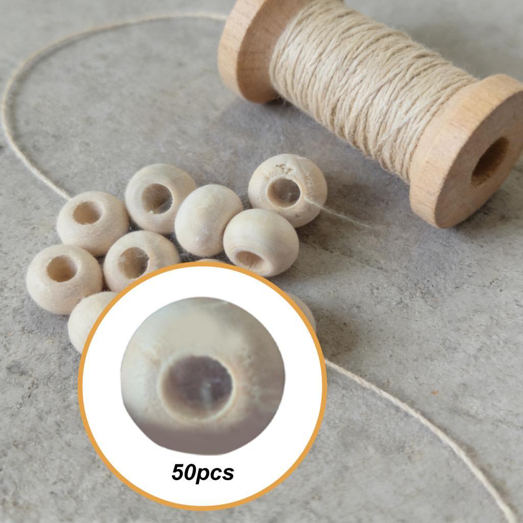 Cuentas Sueltas de Madera Natu - Jewelry Making The Well reseña y precio